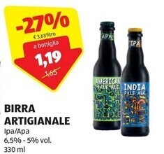 ALDI Birra artigianale offerta