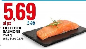 Eurospin Filetto di salmone offerta