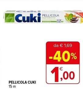 Iperal Cuki pellicola offerta