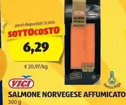 ALDI Vici salmone norvegese affumicato offerta