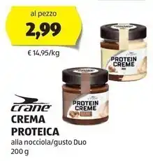 ALDI Crane crema proteica offerta
