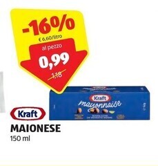 ALDI Kraft maionese offerta