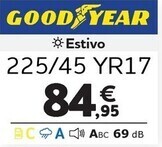 Goodyear pneumatico 225/45 yr17