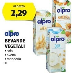 Alpro bevande vegetali