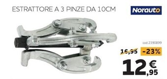 Norauto - estrattore a 3 pinze da 10cm