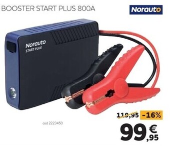 Norauto - booster start plus 800a