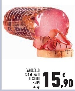 Salpi capocollo stagionato di suino