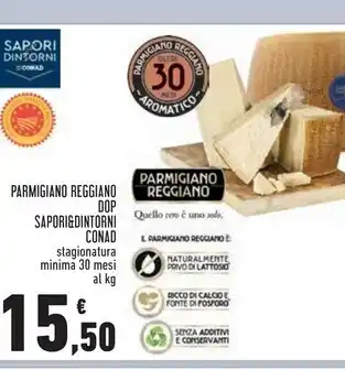Conad City Conad sapori & dintorni parmigiano reggiano dop offerta