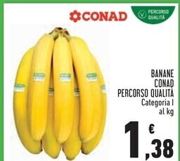 Conad City Conad banane percorso qualita offerta