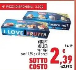 Conad City Muller yogurt offerta