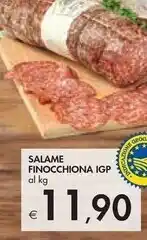 Bennet Salame finocchiona igp offerta