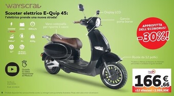 Wayscral - scooter elettrico e- quip 45
