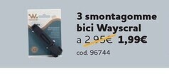 Wayscral - 3 smontagomme bici