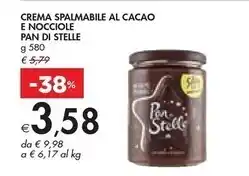 Bennet Pan di stelle crema spalmabile al cacao e nocciole offerta
