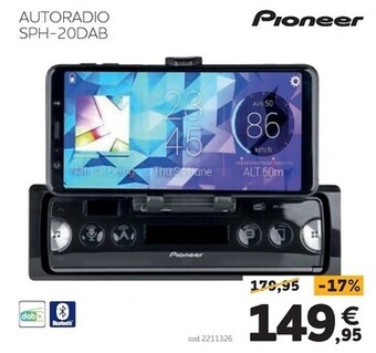Norauto Pioneer autoradio sph-20dab offerta