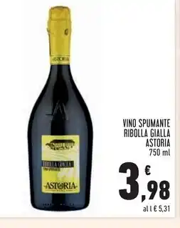 Conad City Astoria vino spumante ribolla gialla offerta