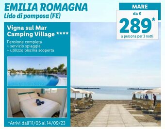 Lidl EMILIA ROMAGNA Lido di pomposa (FE) offerta