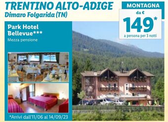 Lidl TRENTINO ALTO-ADIGE Dimaro Folgarida (TN) offerta