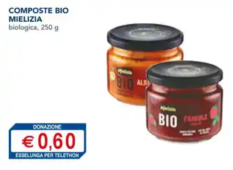 Esselunga COMPOSTE BIO MIELIZIA 250 g offerta