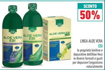 Spazio Conad LINEA ALOE VERA ESI offerta