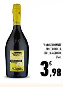 Conad City Astoria vino spumante brut ribolla gialla offerta