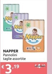 Ipersoap Napper pannolini taglie assortite offerta