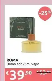 Ipersoap Roma uomo edt offerta