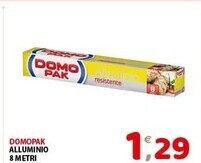 Mio Market Domopak alluminio 8 metri offerta