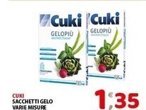 Mio Market Cuki sacchetti gelo varie misure offerta
