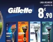 Conad Gillette linea ricariche offerta