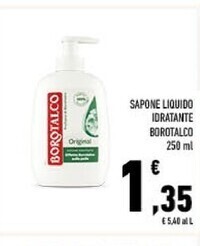 Conad Borotalco sapone liquido idratante offerta