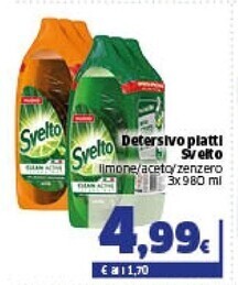 Ok Sigma Svelto detersivo piatti offerta