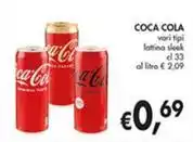Eurospin Puertosol sete di frutta zero ace/arancia rossa/frutti rossi offerta