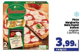 Ok Sigma Buitoni pizze margherita bella napoli offerta