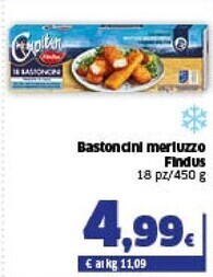 Ok Sigma Findus bastoncini merluzzo offerta