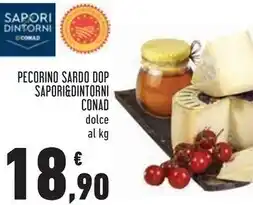 Conad Conad pecorino sardo dop offerta