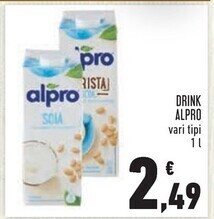 Conad Alpro drink offerta