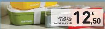Spazio Conad LUNCH BOX PANTONE colori assortiti offerta