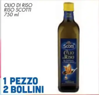 Spazio Conad OLIO DI RISO RISO SCOTTI 750 ml offerta