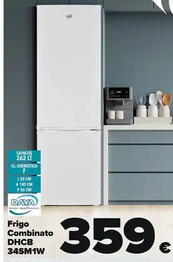 Carrefour Market Daya frigo combinato dhcb 34sm1w offerta