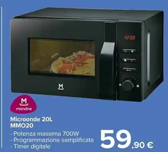 Carrefour Market Mandine 20l mmo20 offerta