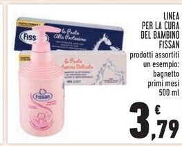 Conad Superstore Fissan linea per la cura del bambino offerta