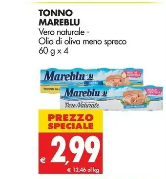 Tigros Mareblu Tonno offerta