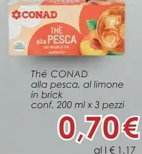 Conad Superstore Conad The Alla Pesca offerta