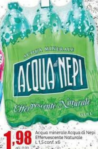 Acqua di nepi Acqua