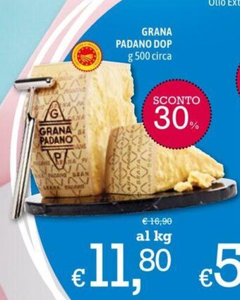 A&O GRANA PADANO DOP g 500 circa offerta