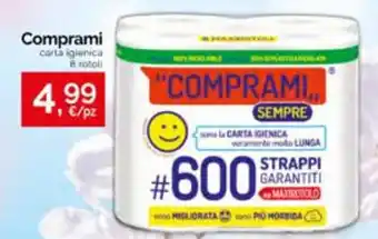 Comprami carta igienica 8 rotoli