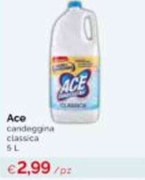 Prodet Ace candeggina classica 5L offerta