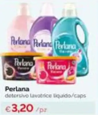 Perlana detersivo lavatrice liquido/caps