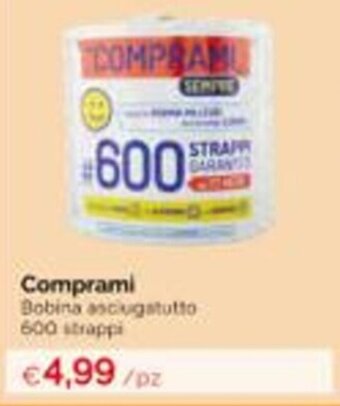 Comprami Bobina asciugatutto 600 strappi